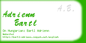 adrienn bartl business card